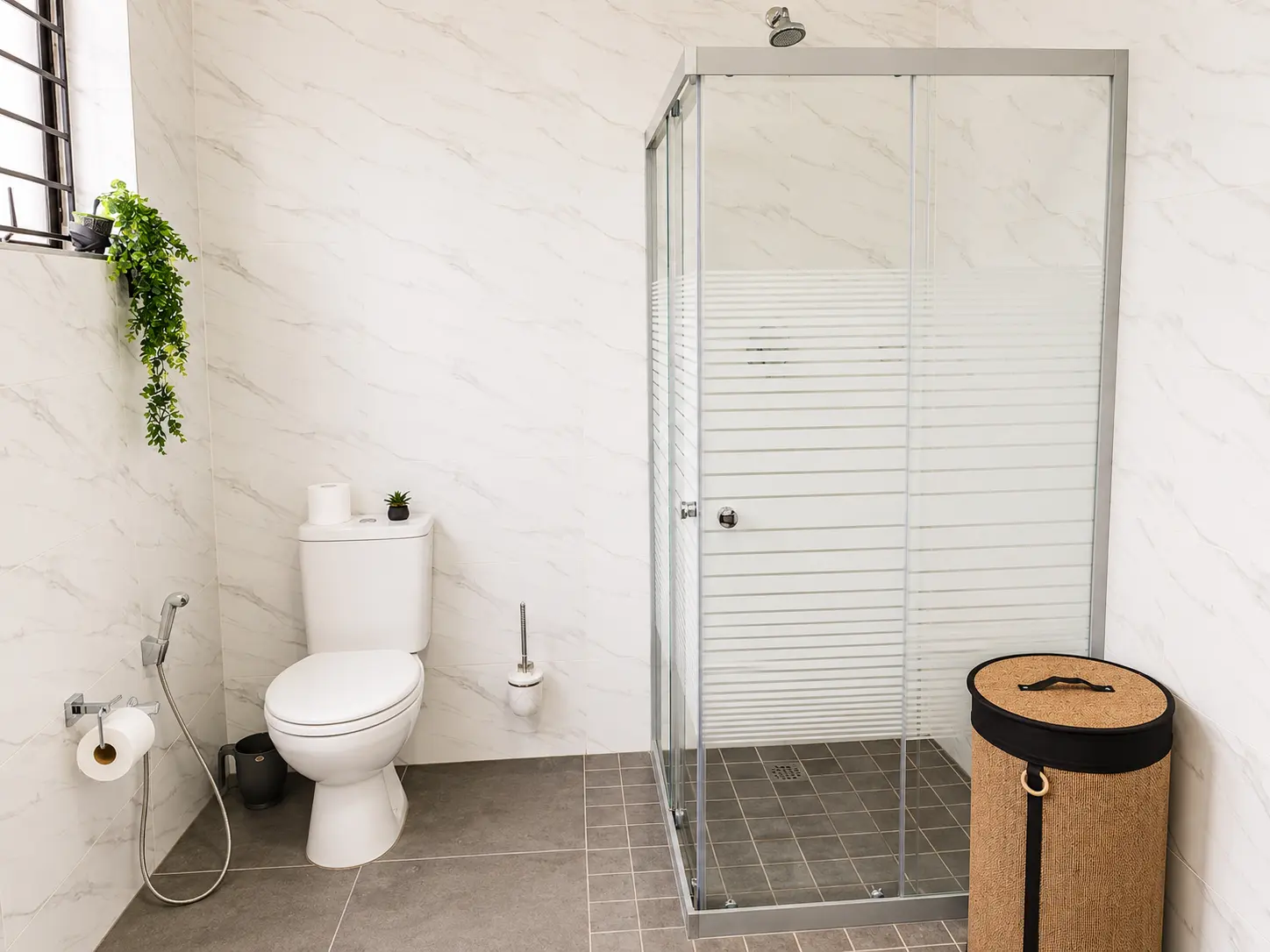 Master bathroom shower
