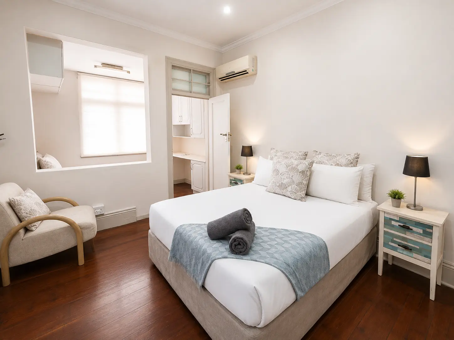 Third bedroom with double bed